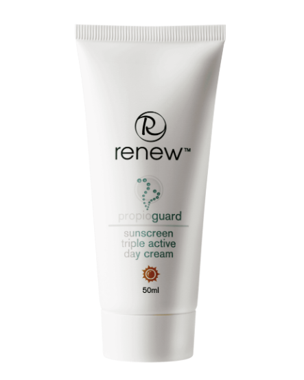 ДЕННИЙ ЗВОЛОЖУВАЛЬНИЙ КРЕМ ПОТРІЙНОЇ ДІЇ ДЛЯ ПРОБЛЕМНОЇ ШКІРИ Renew