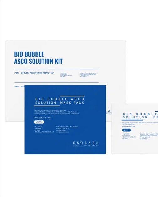 НАБІР ДЛЯ КАРБОКСІТЕРАПІЇ BIO BUBBLE ASCO SOLUTION KIT 5 ПРОЦЕДУР Usolab