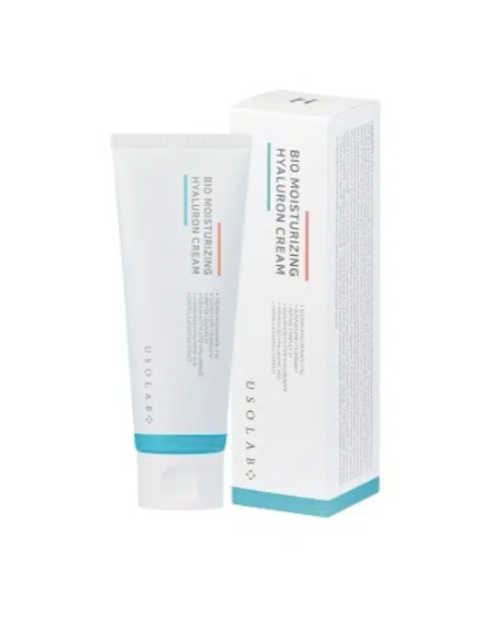 ІНТЕНСИВНИЙ ЗВОЛОЖУЮЧИЙ, ЗАСПОКІЙЛИВИЙ ТА ОМОЛОДЖУЮЧИЙ КРЕМ BIO MOISTURIZING HYALURON CREAM Usolab