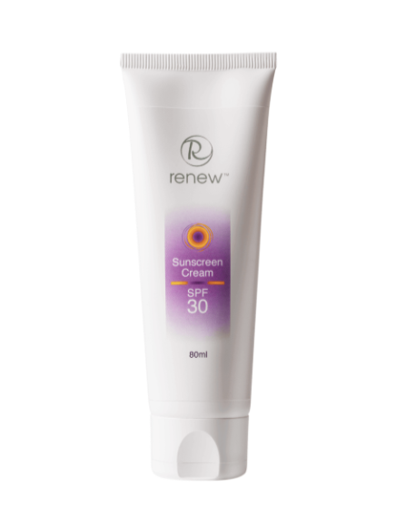 СОНЦЕЗАХИСНИЙ КРЕМ З ЗАХИСНИМ ФАКТОРОМ SPF-30 Renew