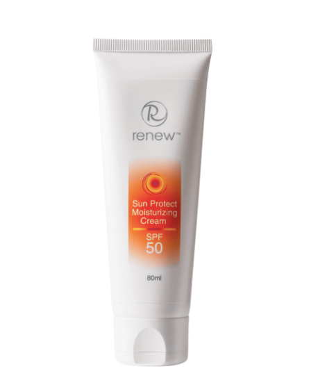 ЗВОЛОЖУВАЛЬНИЙ СОНЦЕЗАХИСНИЙ КРЕМ SPF-50 Renew