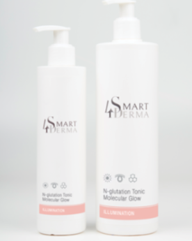 ОСВІТЛЮВАЛЬНИЙ МОЛЕКУЛЯРНИЙ ТОНІК З НІАЦИНАМІДОМ ТА ГЛУТАТІОНОМ Smart4Derma