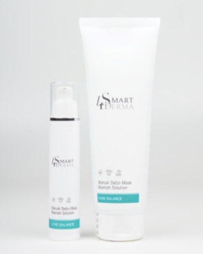 МАНУКІ–МАСКА ДЛЯ ВІДНОВЛЕННЯ МІКРОБІОМУ ТА СЕБОРЕГУЛЯЦІЇ Smart4Derma