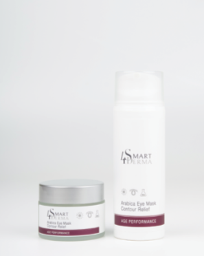 РЕСТРУКТУРУВАЛЬНА МАСКА ДЛЯ ЗОНИ НАВКОЛО ОЧЕЙ З ЕКСТРАКТОМ КАВИ АРАБІКА Smart4Derma