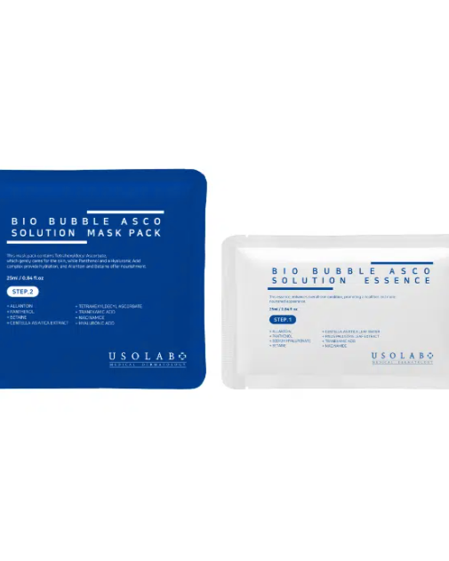 НАБІР ДЛЯ КАРБОКСІТЕРАПІЇ BIO BUBBLE ASCO SOLUTION KIT 1 ПРОЦЕДУРА Usolab